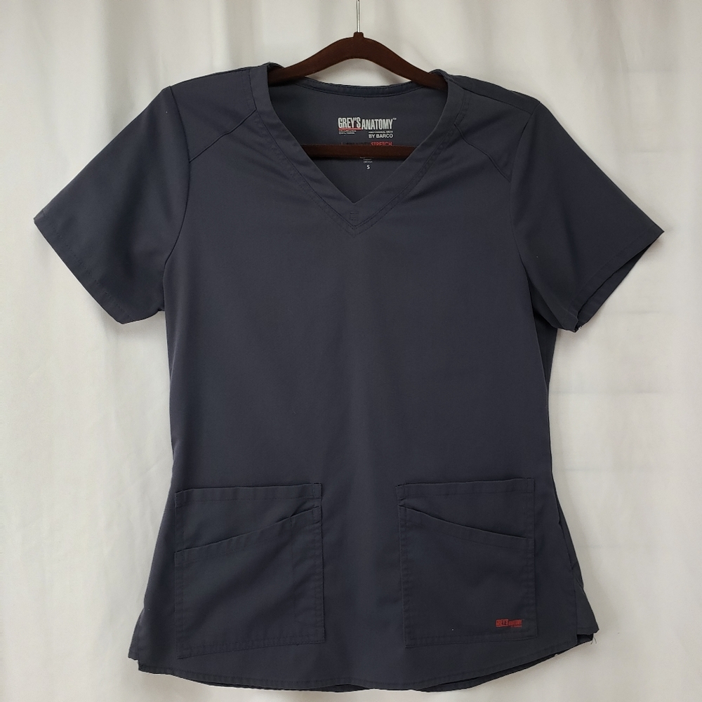 WONENS SCRUB BLUE TOP